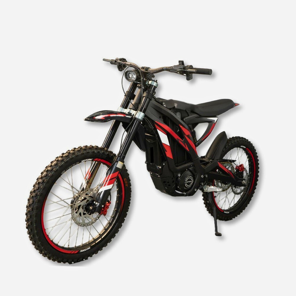 6kW Electric Dirt Bike - 75-Mile Torque Monster for Off-Road Trails