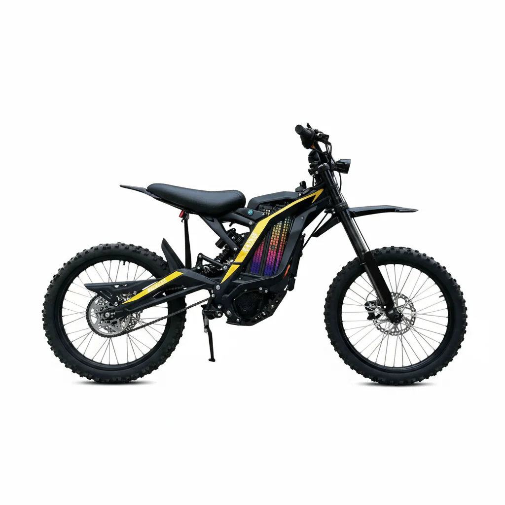 72V 4KW Middle Hub Natkie N1 All-Terrain Electric Motorcycle
