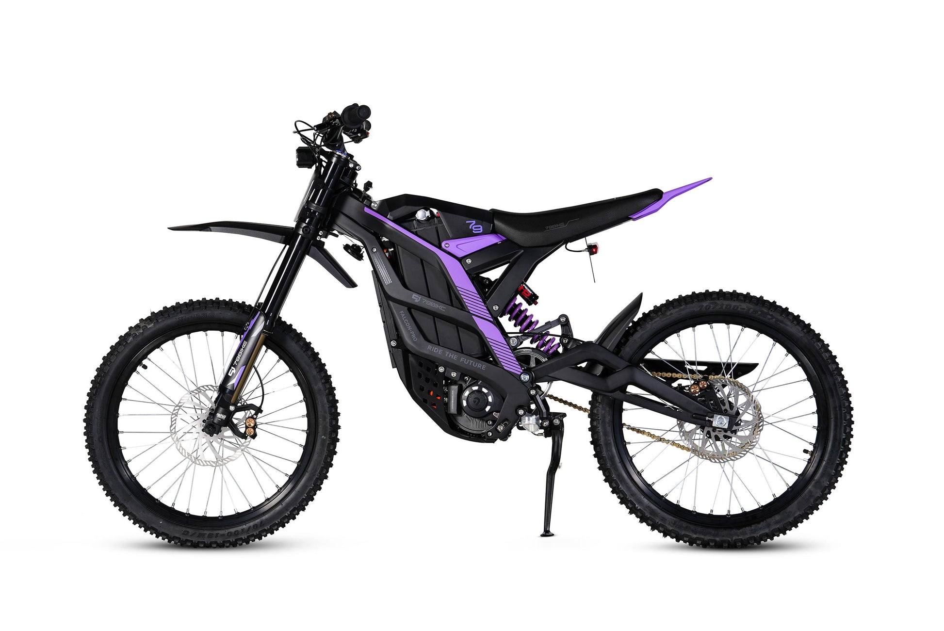 79Bike Falcon PRO 10KW Mid-Drive Electric Dirt Bike – 72V 35Ah LG Battery with Smart BMS, FastAce 2.0 Suspension, NFC Unlock & FOC Controller, 75-Mile Range Off-Road E-Moto
