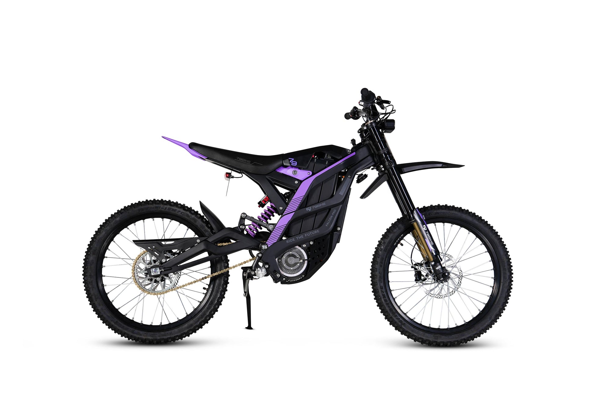 79Bike Falcon PRO 10KW Mid-Drive Electric Dirt Bike – 72V 35Ah LG Battery with Smart BMS, FastAce 2.0 Suspension, NFC Unlock & FOC Controller, 75-Mile Range Off-Road E-Moto