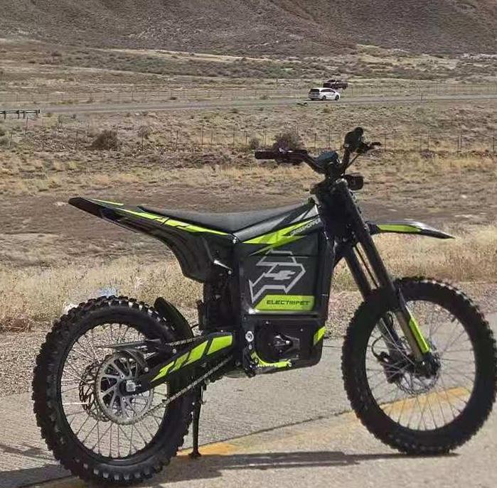 ESU Grasshopper 17kW Mid-Drive Electric Dirt Bike – USA Stock In Stock, 72V 60Ah Battery, 430N·m Torque, 68 MPH Top Speed, 150 km @25km/h Range, Forged Aluminum Frame, Off-Road E-Moto