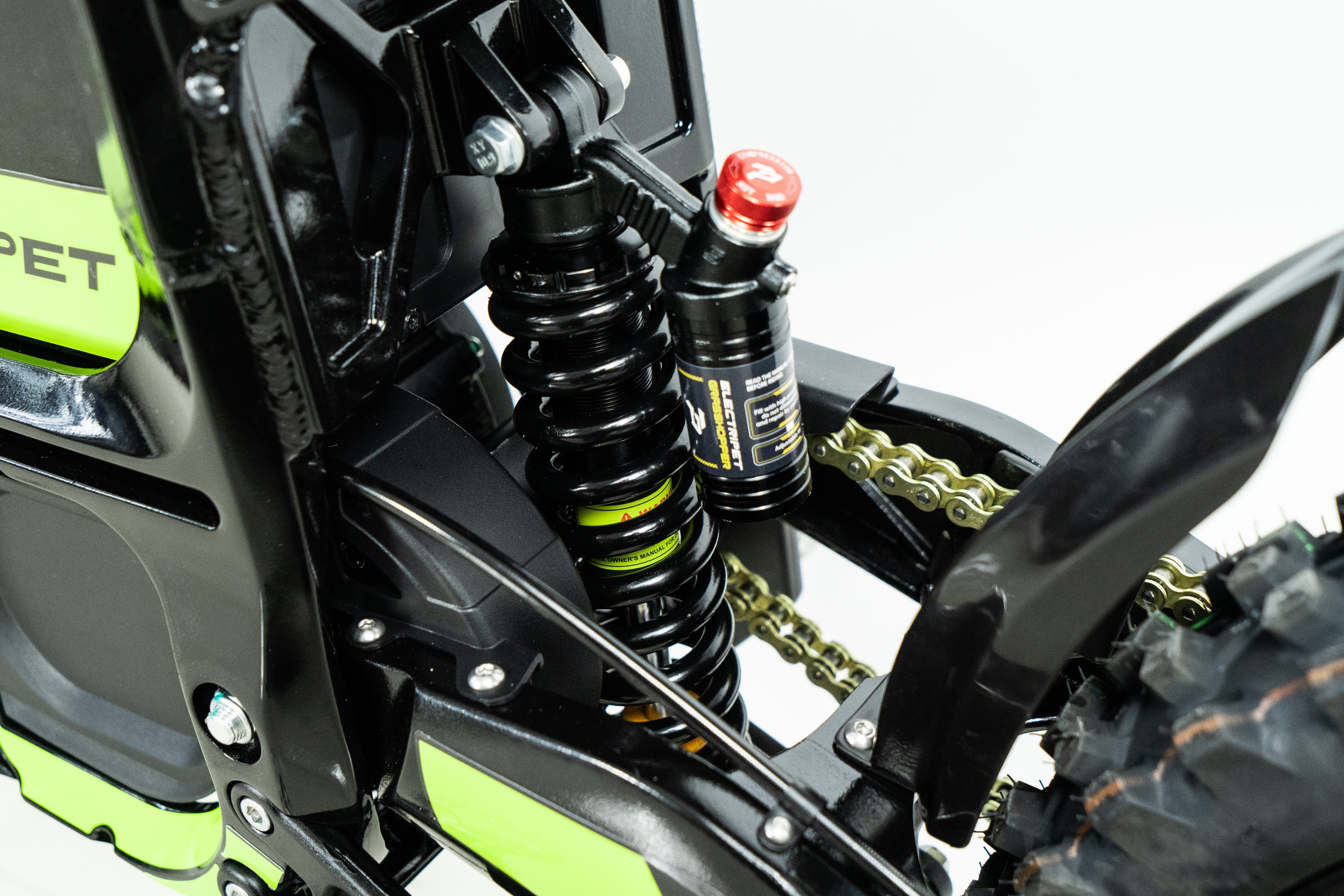 ESU Grasshopper 17kW Mid-Drive Electric Dirt Bike – USA Stock In Stock, 72V 60Ah Battery, 430N·m Torque, 68 MPH Top Speed, 150 km @25km/h Range, Forged Aluminum Frame, Off-Road E-Moto