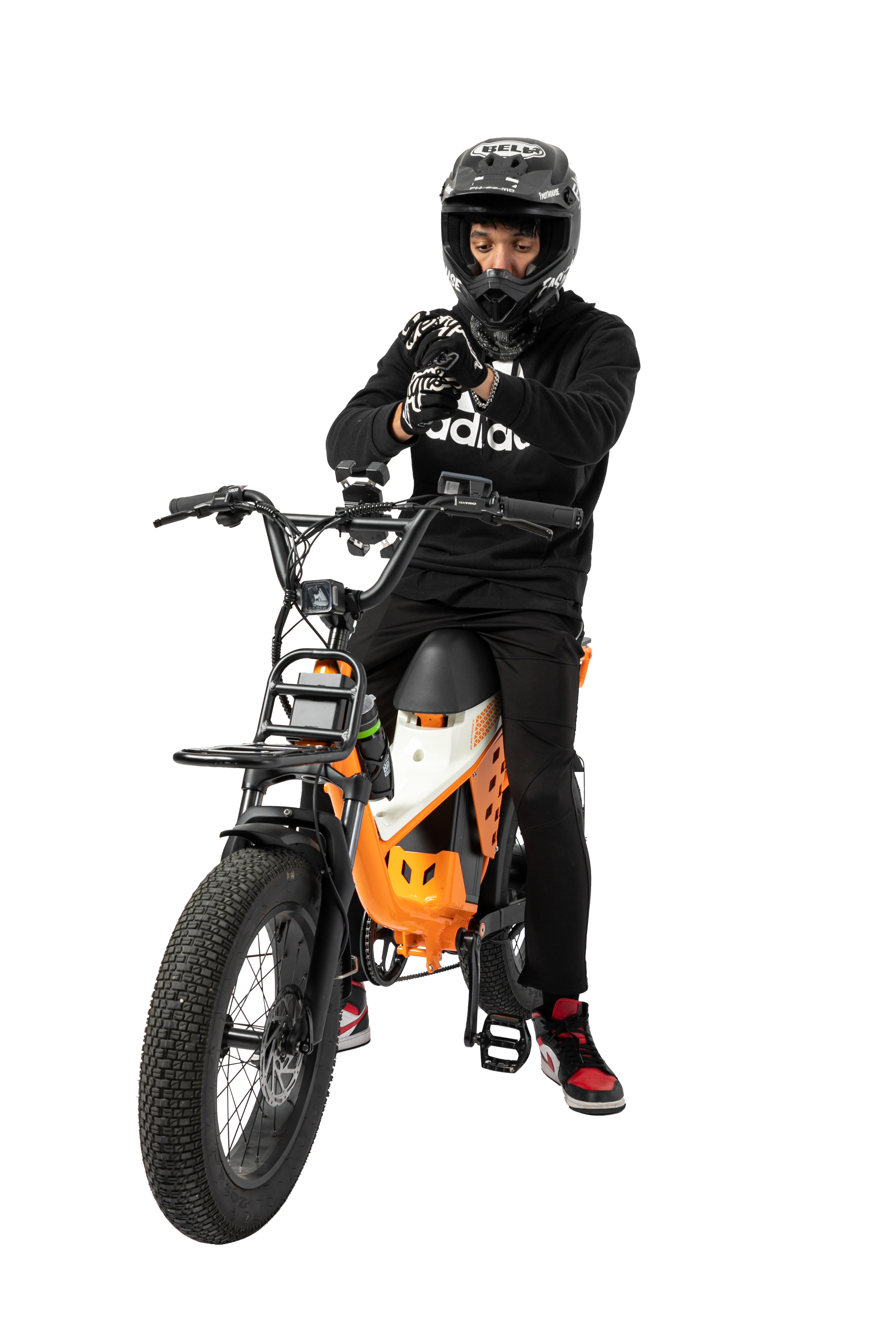 ESU ES-01 1500W Peak Fat Tire Electric Bike 48V 50Ah 120-Mile Range 400 lb Payload Cargo E-Bike for Camping