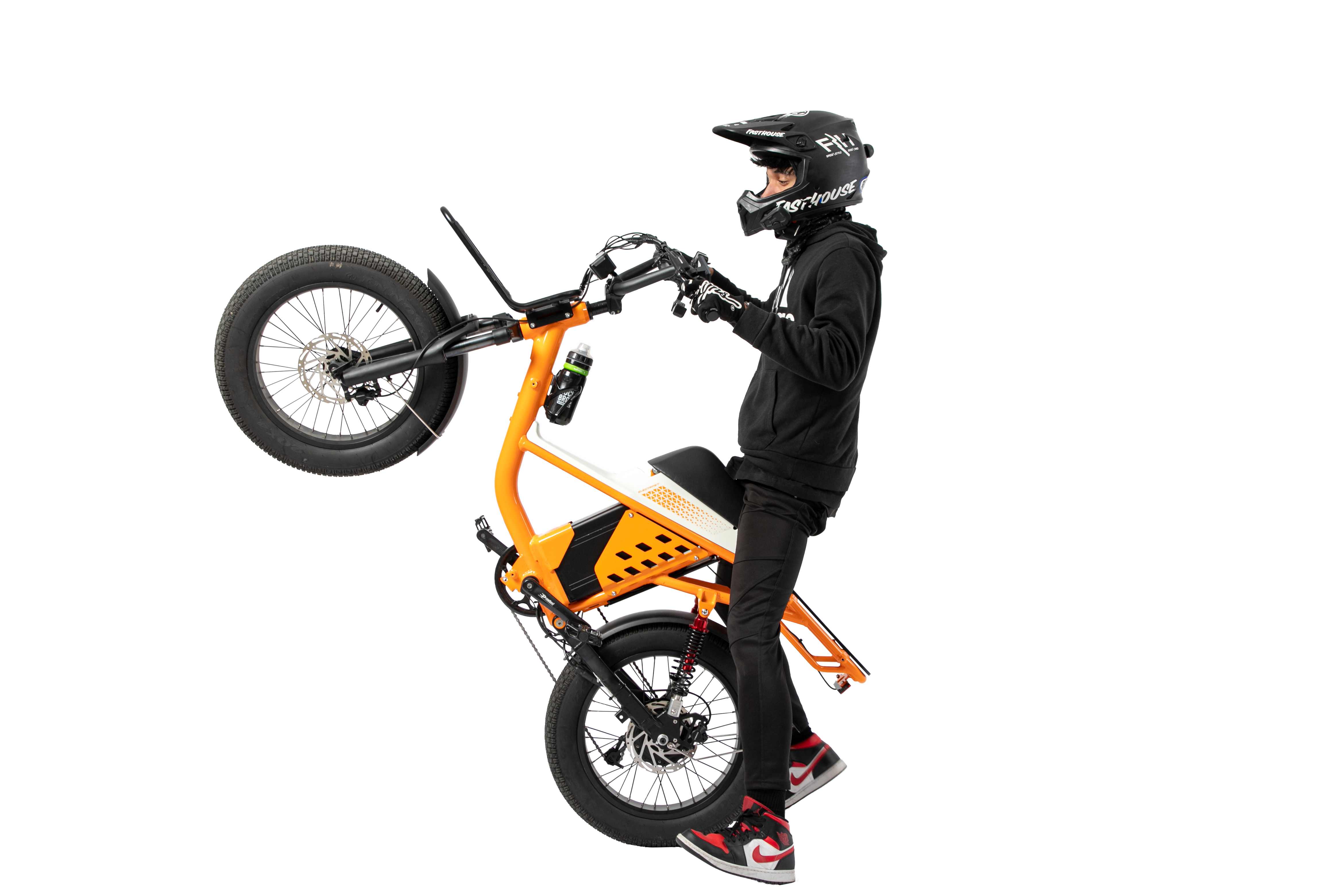 ESU ES-01 1500W Peak Fat Tire Electric Bike 48V 50Ah 120-Mile Range 400 lb Payload Cargo E-Bike for Camping