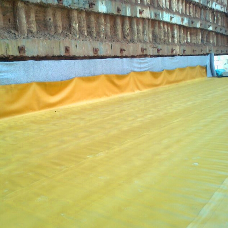PVC (polyvinyl chloride) geomembrane