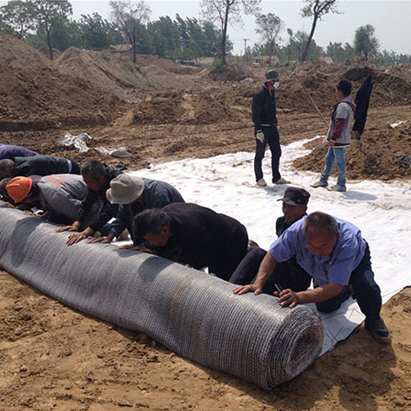 GCL bentonite geotextile mat waterproof blanket geosynthetic clay liner