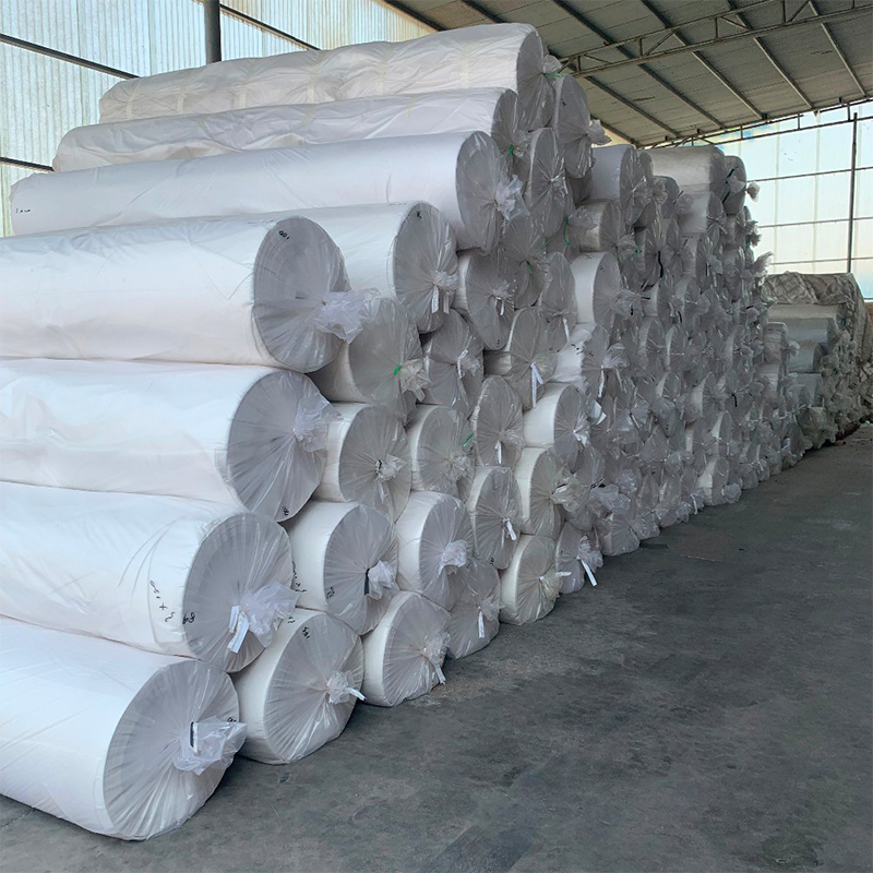PET Short Fiber Non Woven Geotextile Fabric for Road