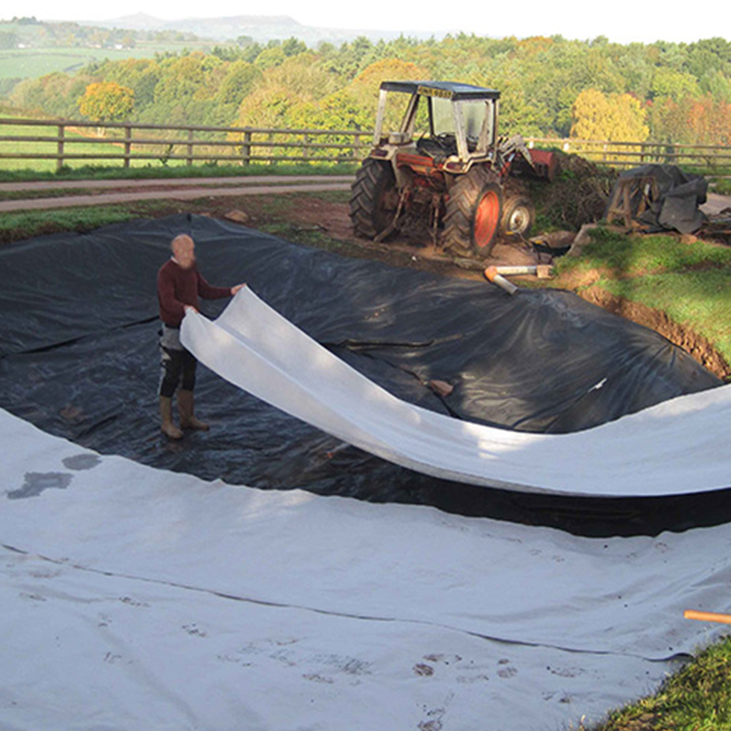 PP PET Long or short fibers nonwoven geotextile