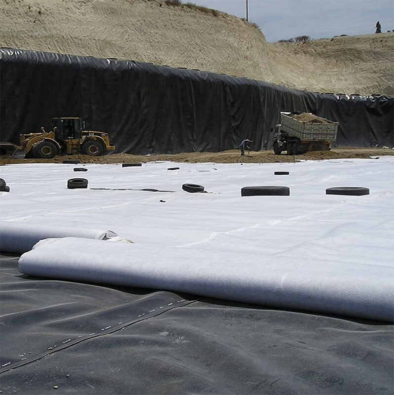 High quality building material pp pe non-woven geotextile geo fabric