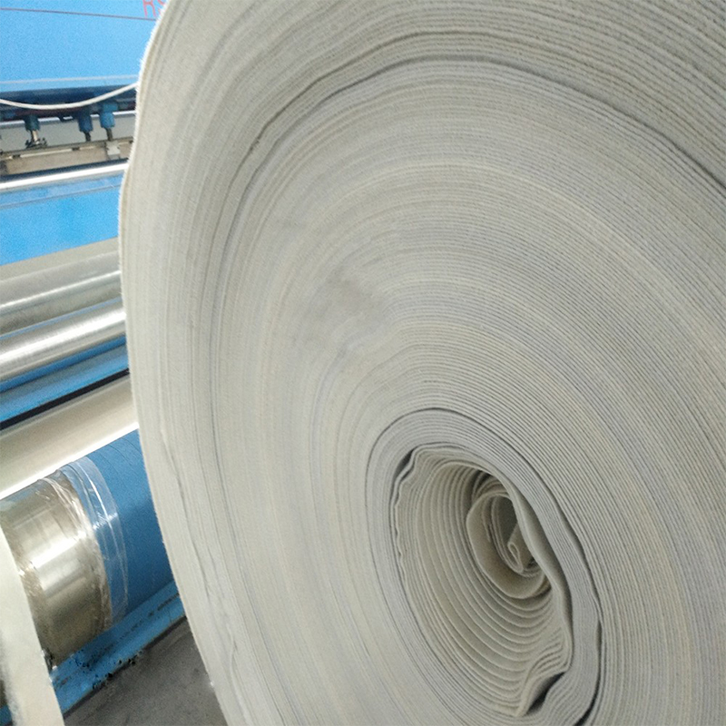 Polyester filament nonwoven geotextile