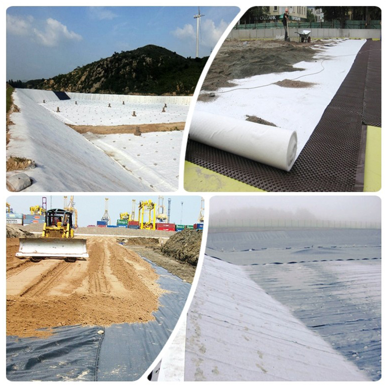 pp stable fiber needle punched nonwoven geotextile