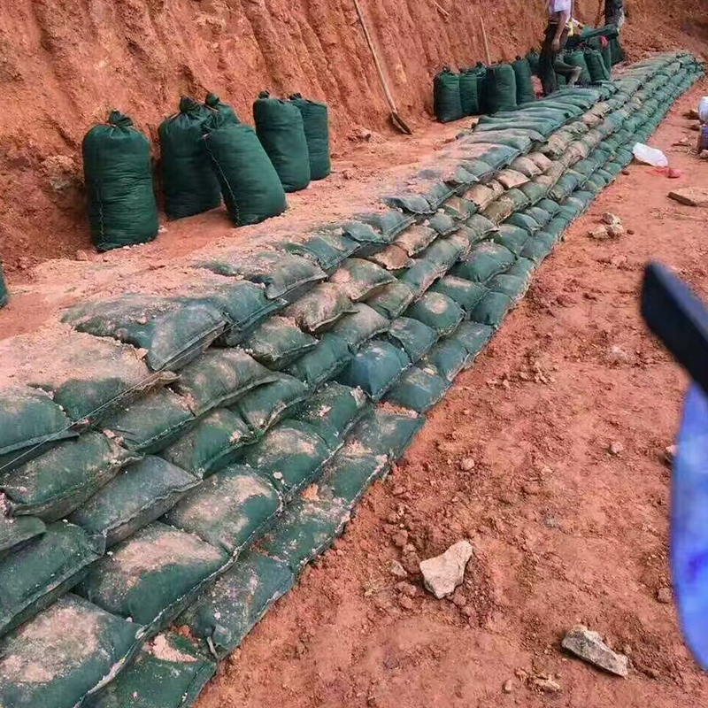 100% PET PP Non Woven Geotextile Fabric Geo Bag for River Bank