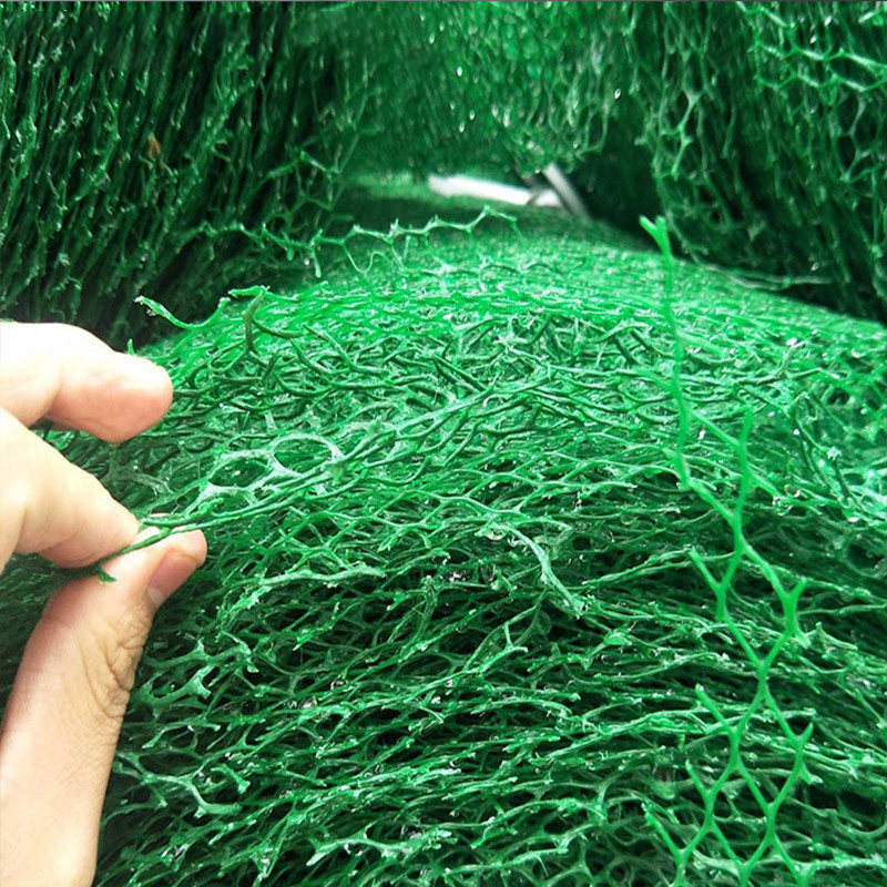 Three Dimensional Geomat Slope Protection Net 3D Green Grass Geo Mat