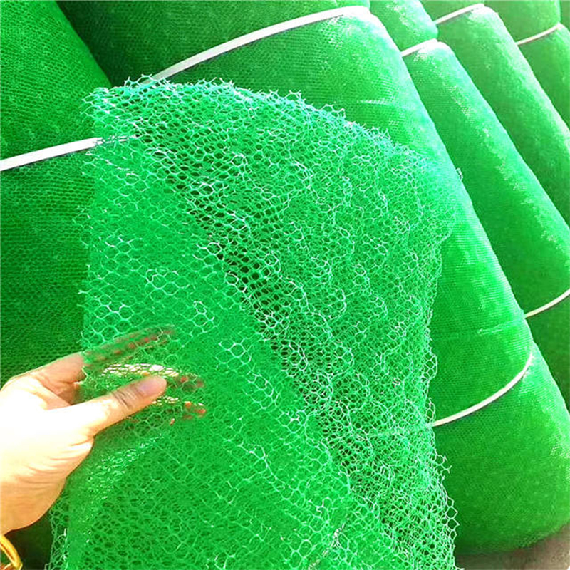 Geomat erosion control mat Slope Protection Net 3D geotextile