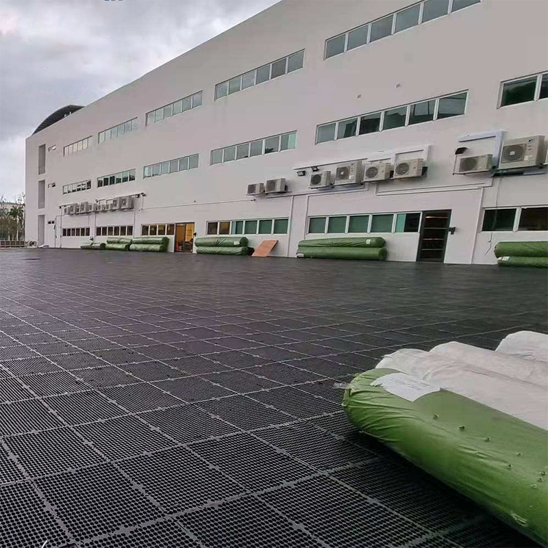 HDPE black and white drainage cell mat board for garden drainage