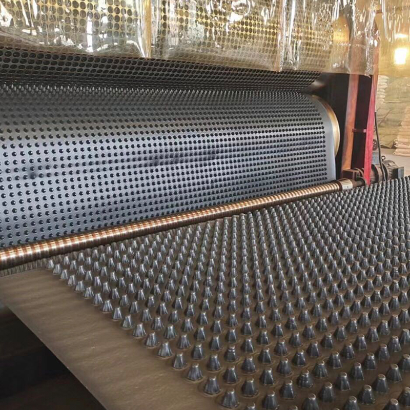 HDPE black and white drainage cell mat board for garden drainage