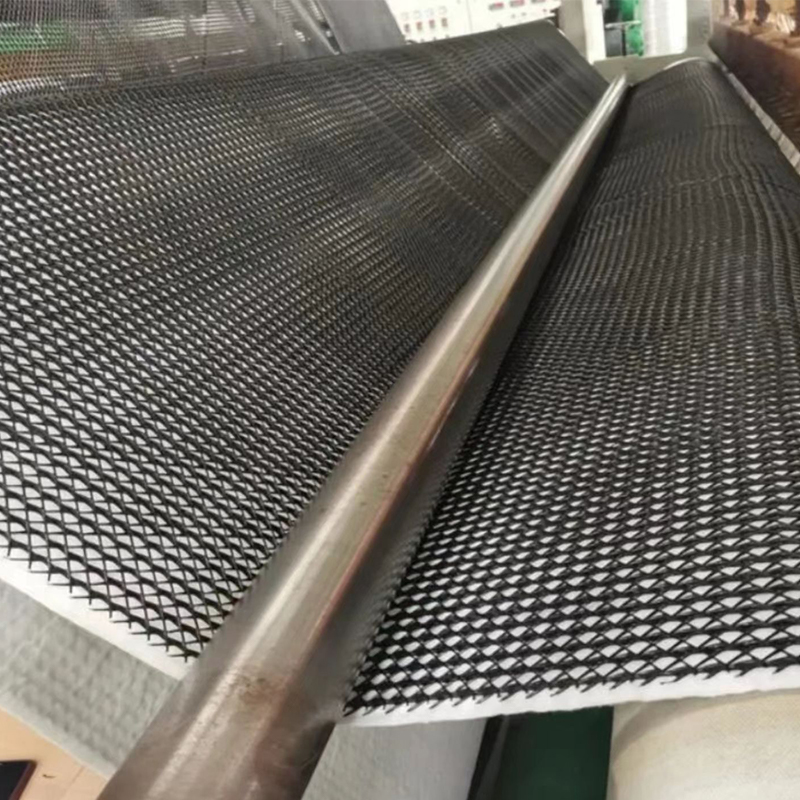 HDPE three-dimensional composite geotechnical drainage network