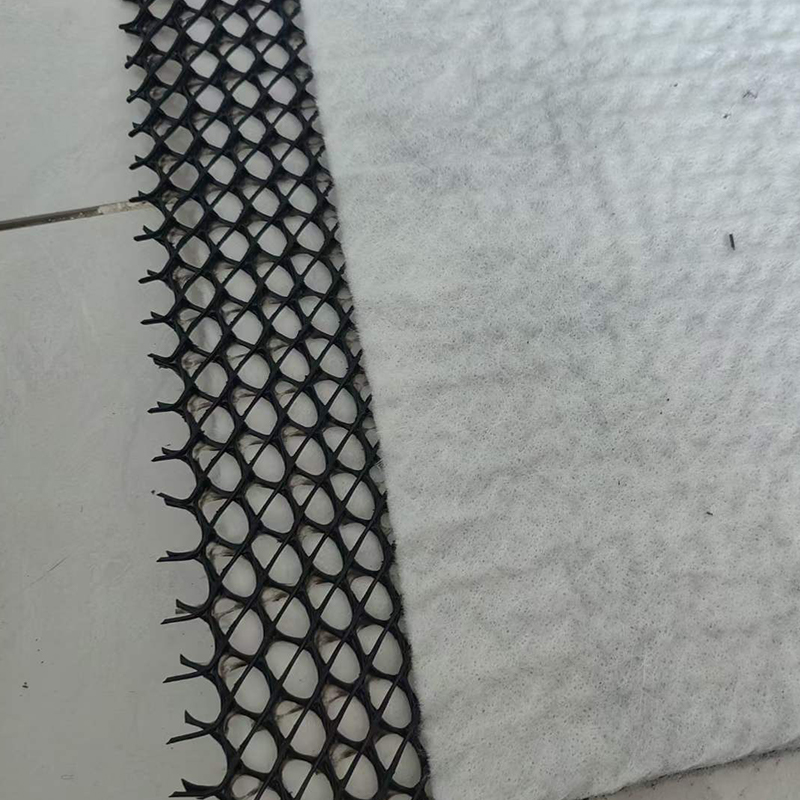 Three dimensional drainage geonet composite drainage networks