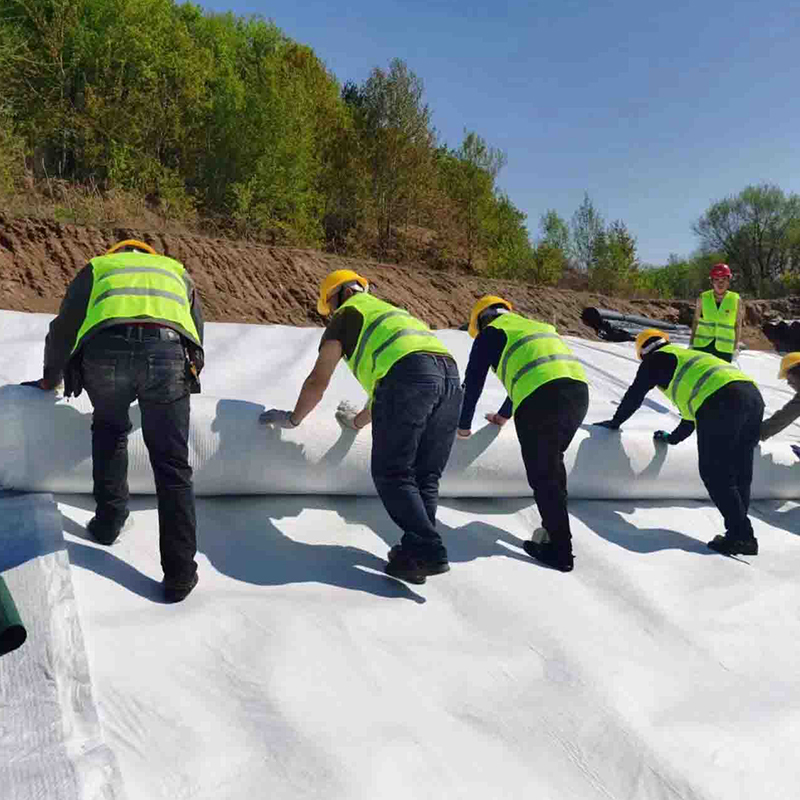 Three dimensional drainage geonet composite drainage networks