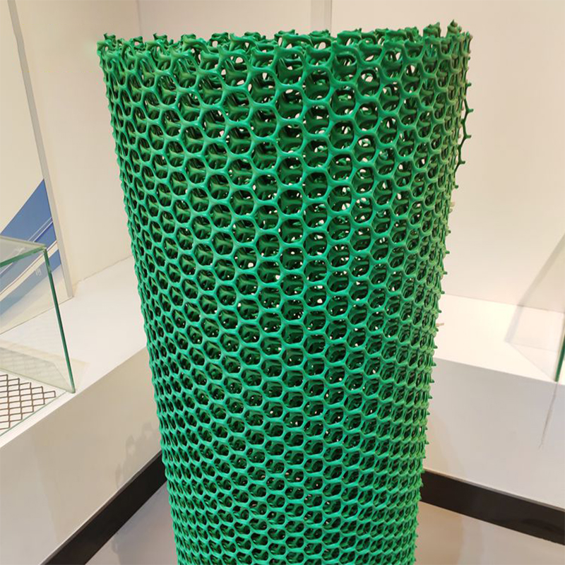 Plastic geonet Geocomposite Mat PP HDPE Net Used in Road Construction