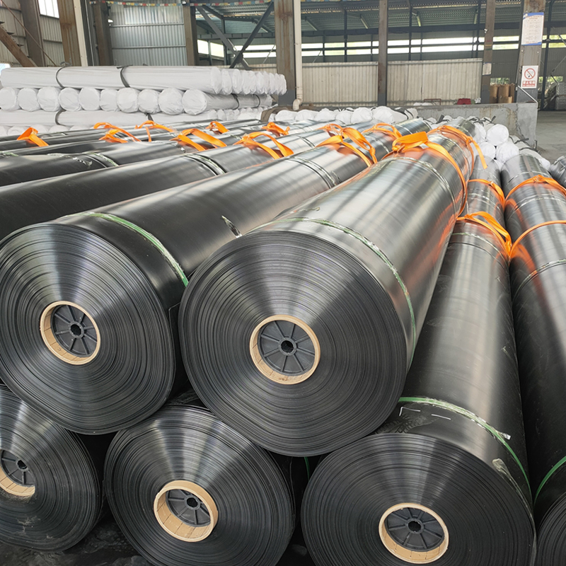 0.3mm to 2mm Fish Farming Pond Liner HDPE EPDM PE Geomembrane