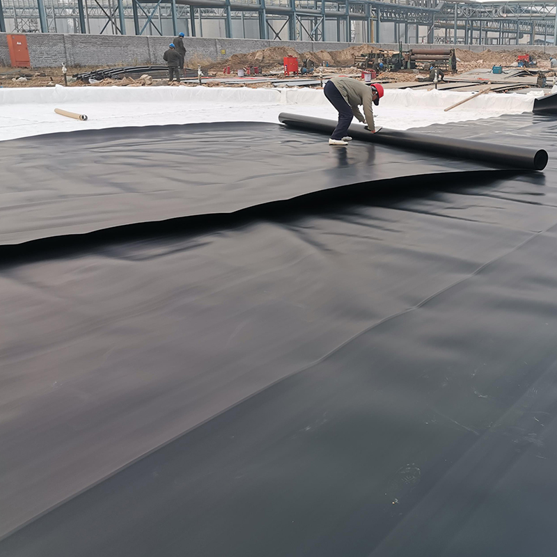 UV resistant HDPE PVC pe geomembrane fish pond liner 0.5mm to 2mm
