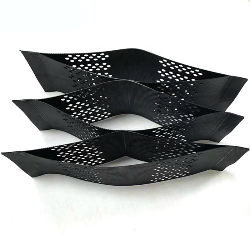 Extured And Perforated HDPE Geocell Ground Enhancement Cellular System Geo Cell