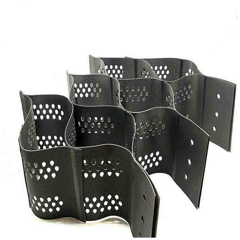 Geocell with Textured Surface for Gravel Stabilizer
