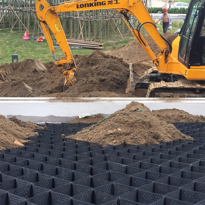 High Quality Road Reinforcement geocell driveway geocell slope protection