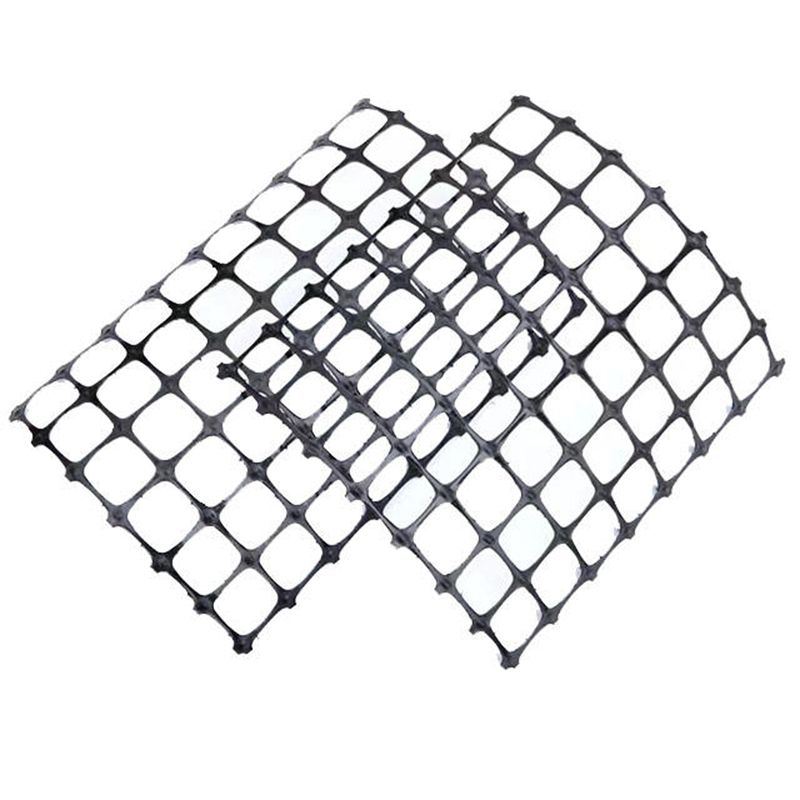 Uniaxial geogrid, biaxial geogrid, triaxial geogrid, base soil reinforcement construction