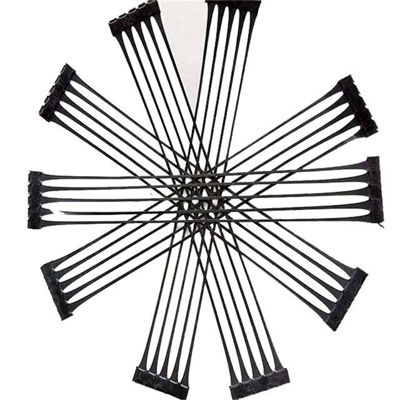 PP uniaxial biaxial geogrid grating for pavement rehabilitation Preventing pavement settlement