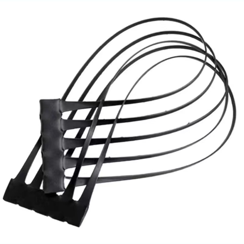 Fiberglass uniaxial basalt reinforcing mesh / basalt geogrid