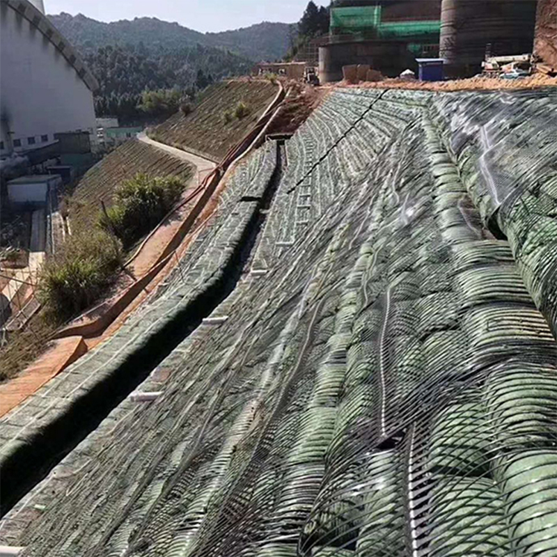 Construction Geosynthetic Material PP HDPE Uniaxial Geogrid Price