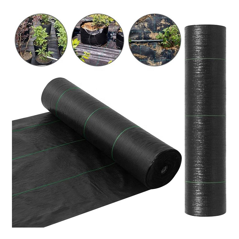 PP material black plastic film weeding film grass prevention net