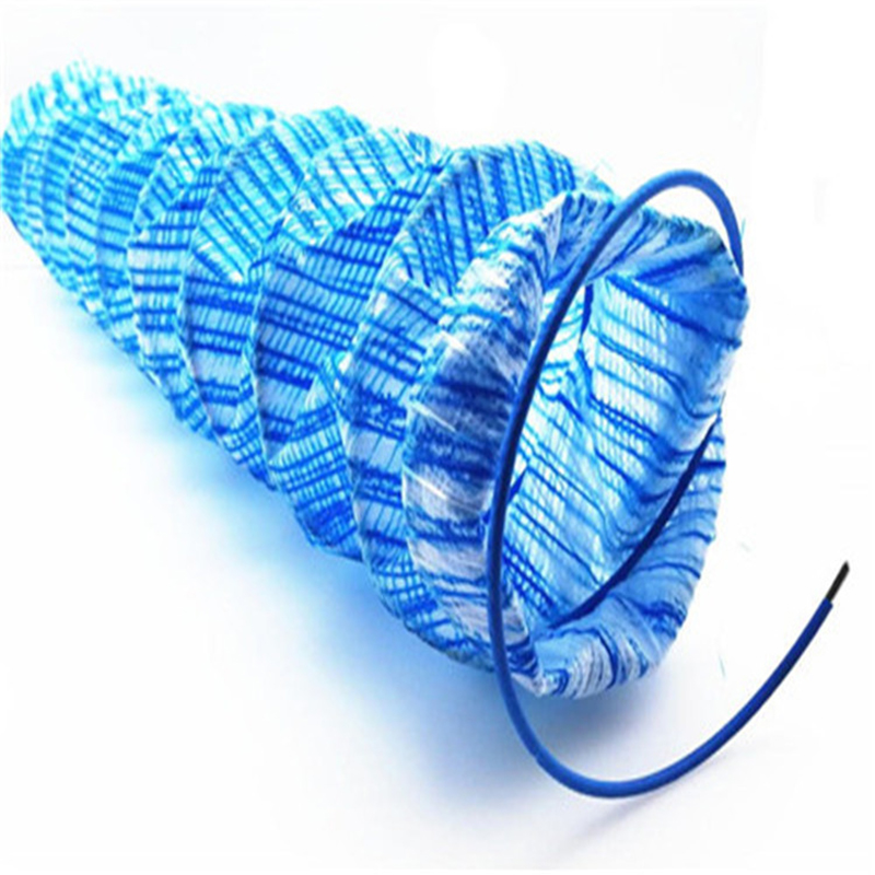 Good price and good quality Good water permeability soft permeable pipe spring flexible drain pipe