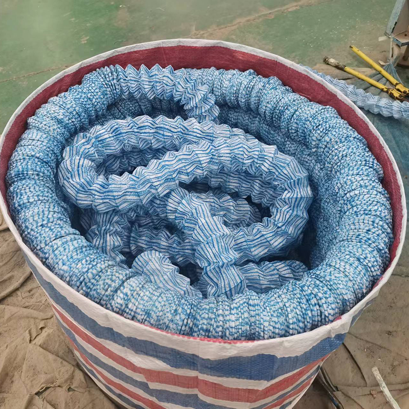 Good price and good quality Good water permeability soft permeable pipe spring flexible drain pipe