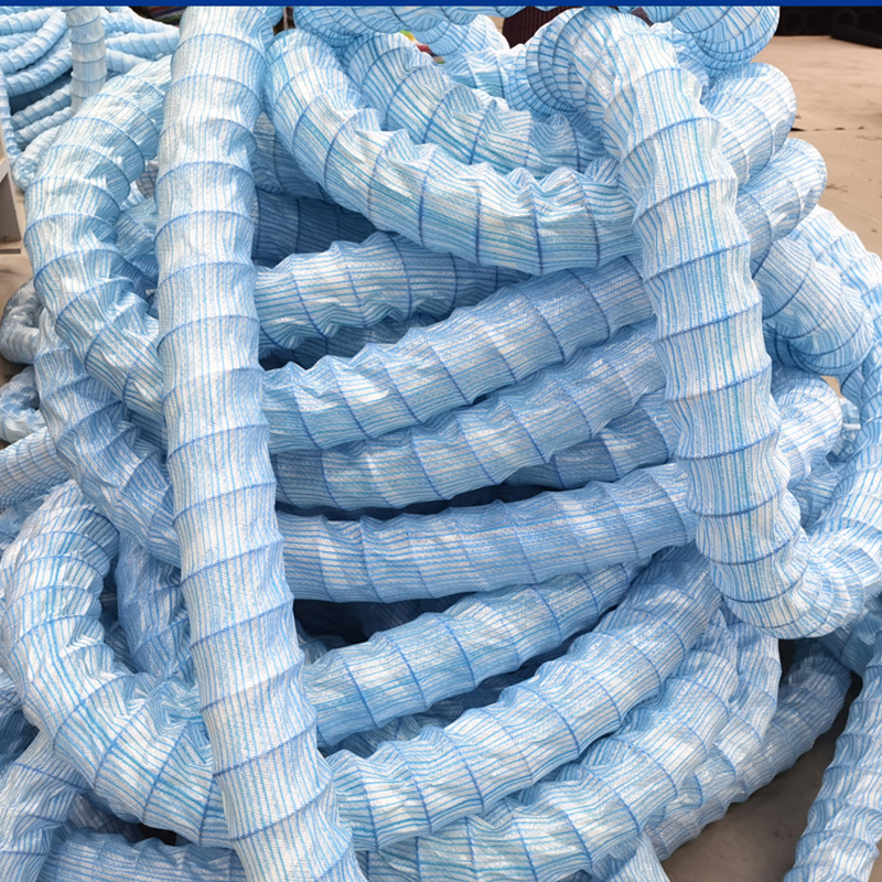 Flexible permeable hose drainage pipe can be used underground in landscaping