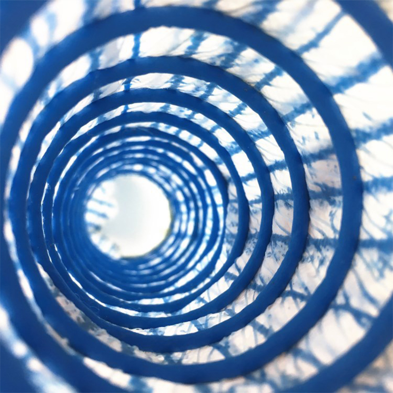 Permeable Soft Penetrated Water Pipe drain pipe for Garden Underground Slope Drainage Systems