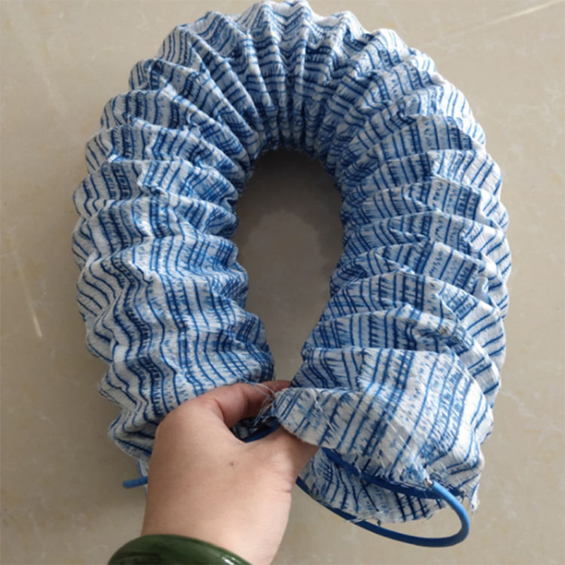 soft plastic permeable drainage pipe (steel wire-plastic)