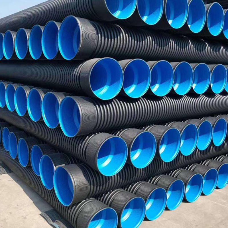 Socket Joint Plastic PE100 SN8 200MM 300mm 400Mm 500MM 800MM 900MM 110MM HDPE 