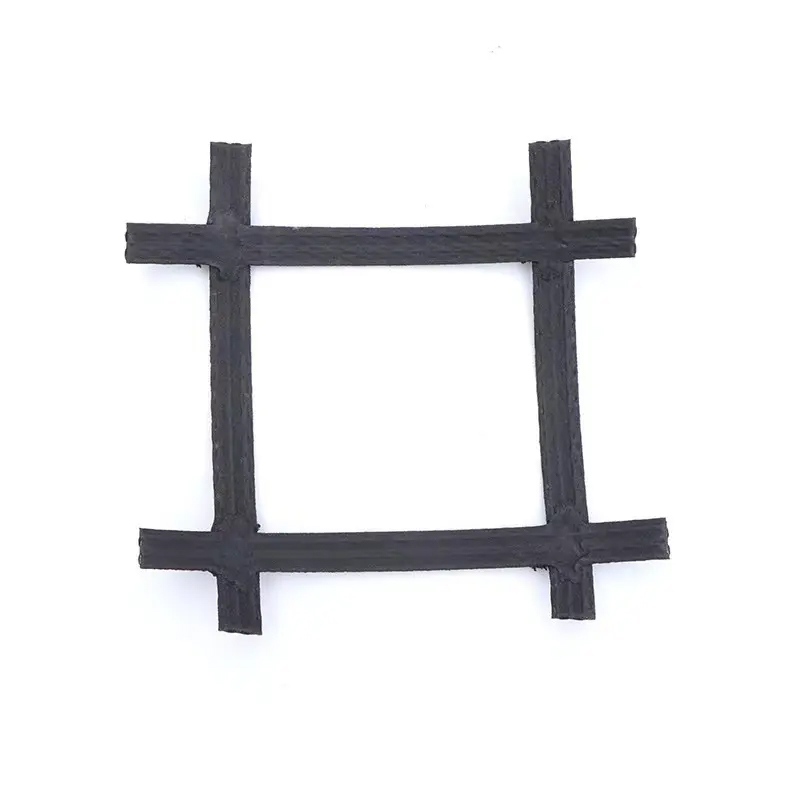 Factory direct sale biaxial geogrid roadbed reinforced steel-plastic geogrid