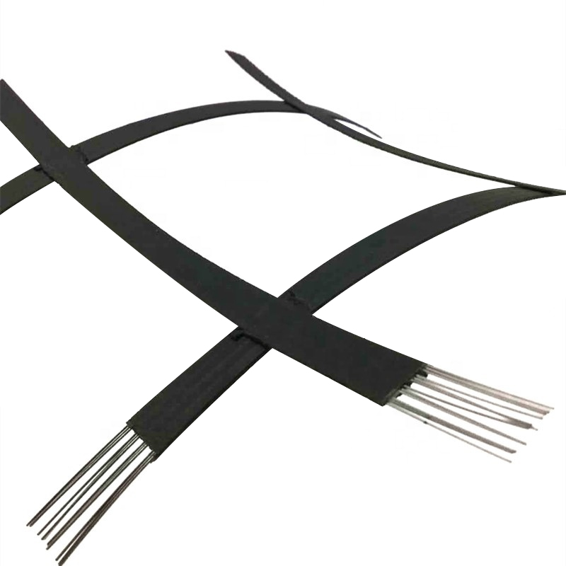 Hot sale trigrid geogrid/biaxial geogrid roll/steel-plastic composite geogrid