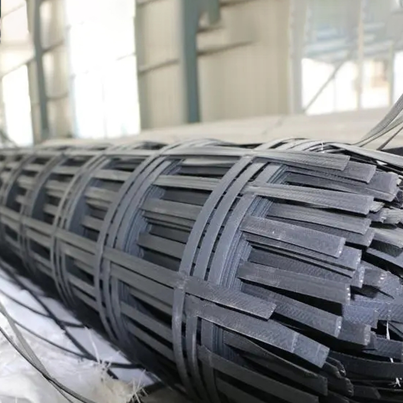 Hot sale trigrid geogrid/biaxial geogrid roll/steel-plastic composite geogrid
