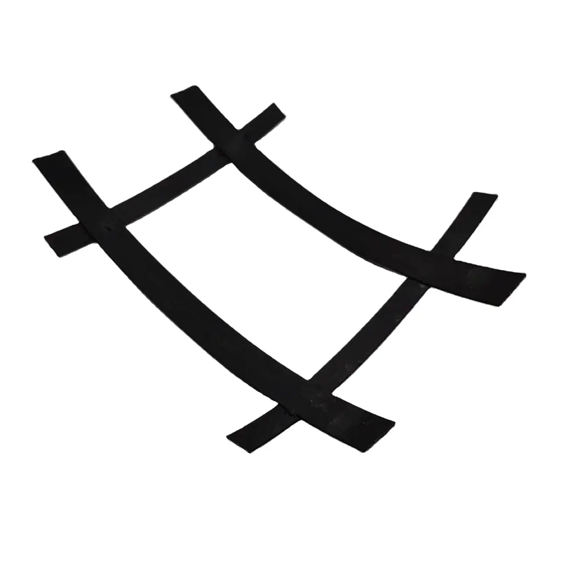 Factory direct sale High Quality PP steel-plastic compound Geogrid for Road