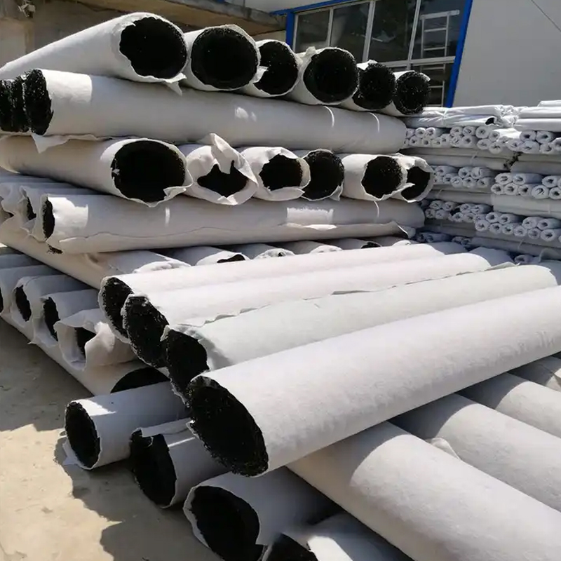 DingRun Black HDPE blind ditch plastic blind ditch for drainage water