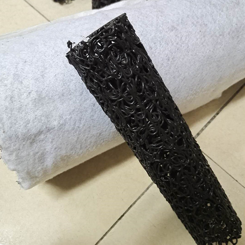 Plastic blind ditch underground drainage blind pipe