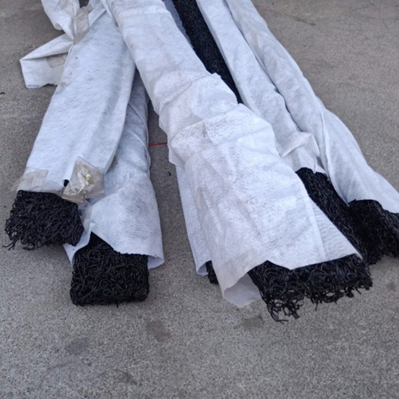 Hard Black Blind Ditch Water Drainage Plastic Pipe Hard Plastic Pipe Blind Ditch