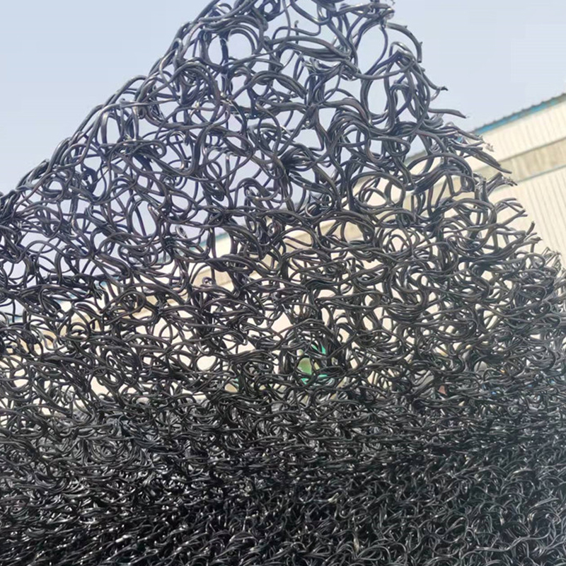 3D mesh geocomposite compression drainage ditch