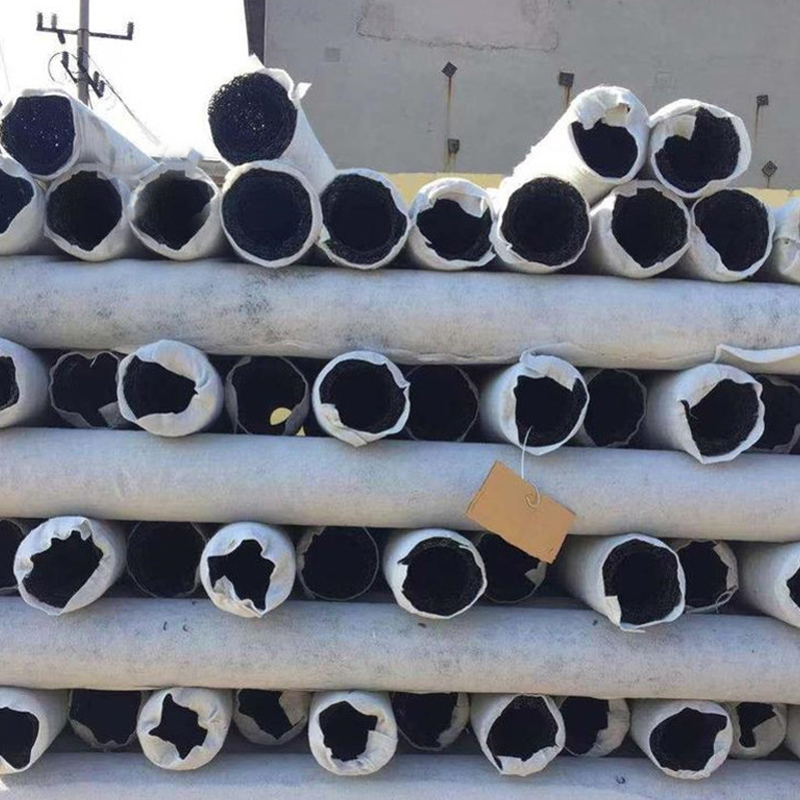 3D mesh geocomposite compression drainage ditch