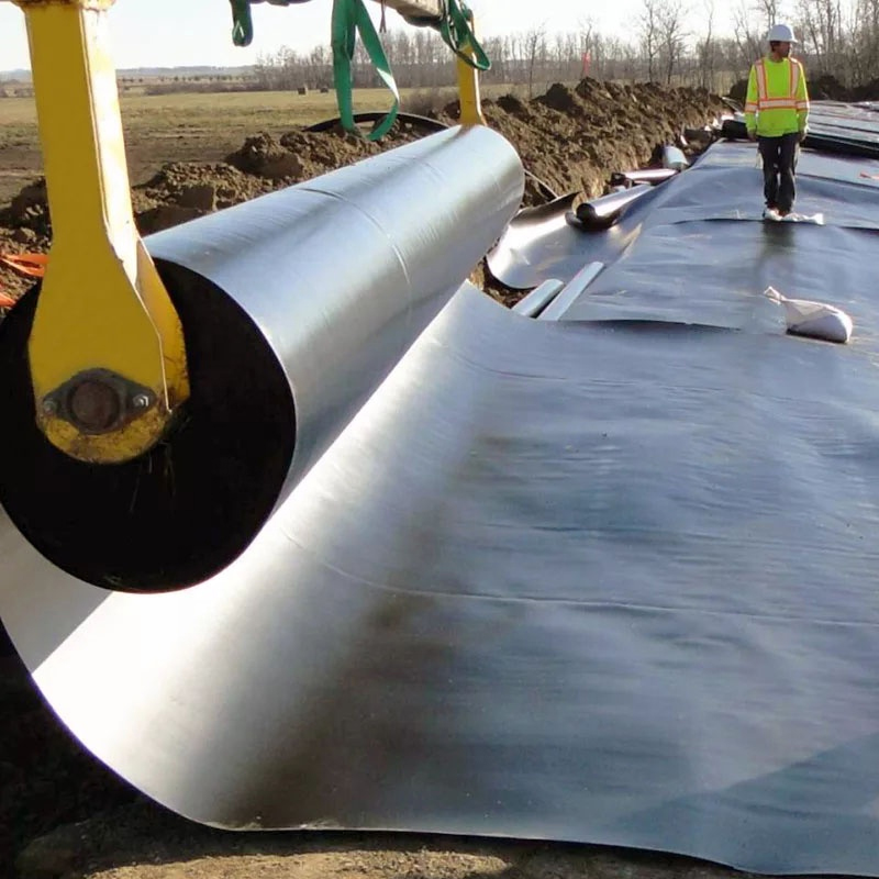 Reinforced PVC Geomembrane Water Tank Geomembrane HDPE 0.75mm